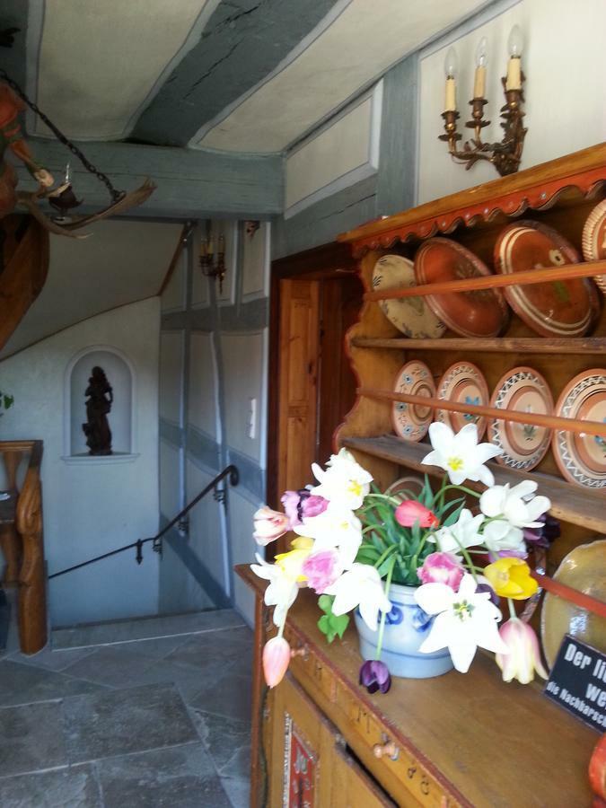 Roter Loewe Bed & Breakfast Heiligkreuzsteinach Luaran gambar